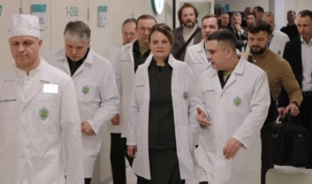 Новый военный госпиталь открылся в городе Мирный