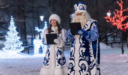 В САФУ прошел новогодний концерт и праздничные гуляния