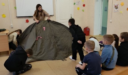 В Новодвинском КЦСО работает клуб семейного туризма