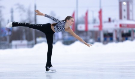 В Архангельске на стадионе «Буревестник» открылся университетский каток