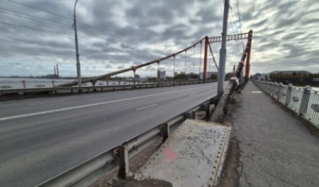 Кузнечевский мост в Архангельске переведут на особый режим движения