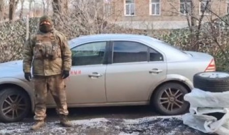 Разведчики из Поморья благодарят земляка за подгон автомобиля