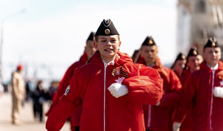 Более тысячи мальчишек и девчонок пополнили ряды юнармейского движения Архангельской области в 2025 году