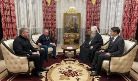 Митрополит Корнилий в праздник Рождества Христова встретился с представителями законодательной и исполнительной власти 