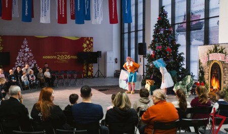 В Архангельске для детей военнослужащих и сотрудников Росгвардии прошли новогодние представления