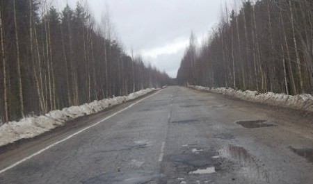 В Верхнетоемском округе в 2026 году отремонтируют участок трассы М‑8 «Холмогоры» – Котлас