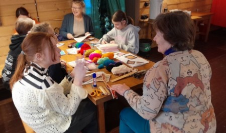 Ткачество как связь поколений: в деревне Морщихинской развивают старинное ремесло