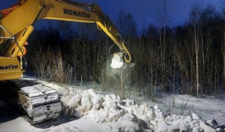 В Каргопольском округе продолжается капремонт трассы Долматово – Пудож