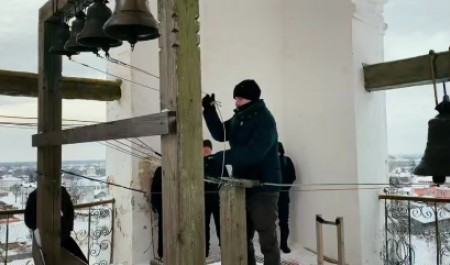 Крещенские дни в Каргополе проходят под «Хрустальные звоны»