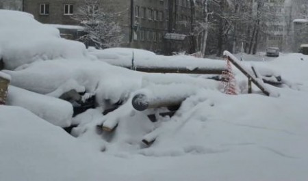 Мусор от сноса авариек заполоняет Архангельск