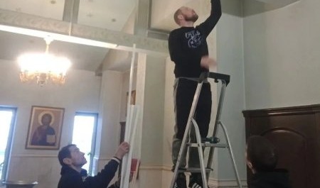 Осужденные из Архангельска восстанавливают православный храм