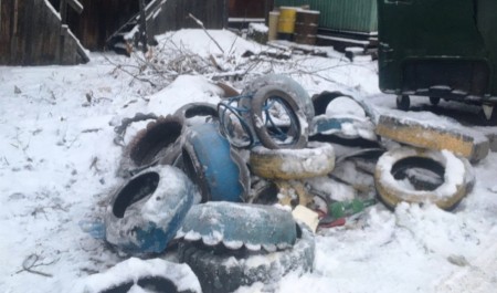 В Архангельской области активно развивается система утилизации автомобильных шин