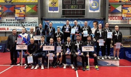 Анна Рязанова завоевали три медали чемпионата СЗФО по настольному теннису