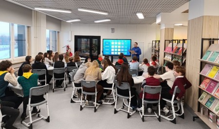 Архангельская школа №95 и Движение Первых запускают научный марафон для школьников Архангельская школа №95 и Движение Первых запускают научный марафон для школьников