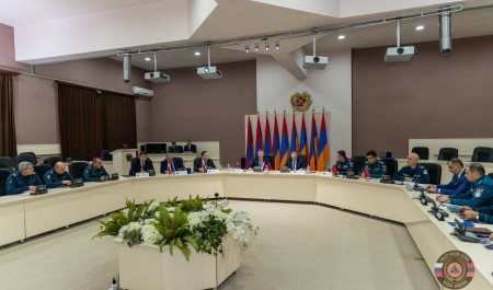 Делегация МЧС России с рабочей поездкой в Республике Армения