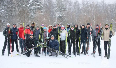 Среди подразделений Центра «Лидер» прошло первенство по лыжным гонкам