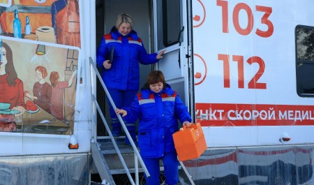 За год бригадами трассового пункта скорой помощи на дороге М-8 в Поморье выполнено свыше 1000 вызовов