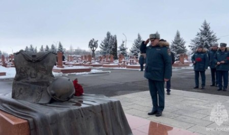 Глава МЧС России Александр Куренков с рабочей поездкой в Республике Северная Осетия-Алания