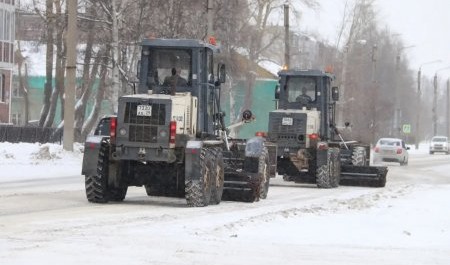 Северодвинск вышел на борьбу с последствиями снегопада