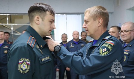 Заместитель Министра МЧС России Алексей Кострубицкий с рабочей поездкой в Курской области