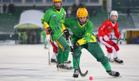 Юноши «Водника» вышли в финал всероссийского турнира по русскому хоккею