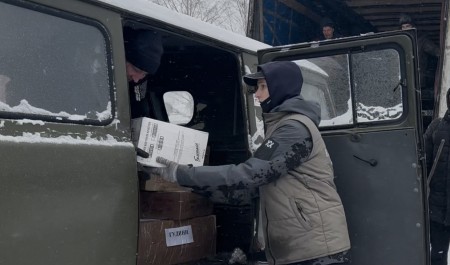Волонтеры Поморья отправили очередную партию гуманитарной помощи в зону СВО