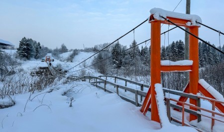 В Верхнетоемском округе программа «Комфортное Поморье» помогла соединить два берега реки Юмиж