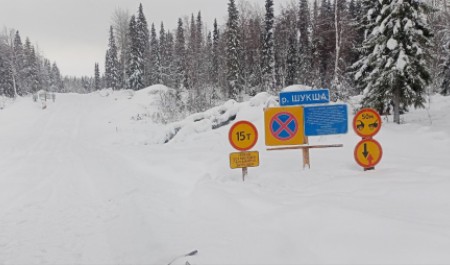 В Мезенском округе повышена грузоподъемность двух ледовых переправ