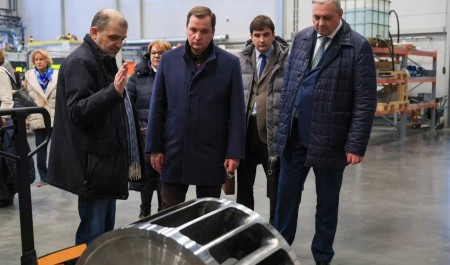 Александр Цыбульский посетил Санкт‑Петербургский государственный морской технический университет 