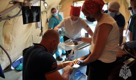 Аэромобильному госпиталю отряда «Центроспас» МЧС России - 30 лет