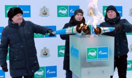 Голубое топливо добралось до речной гавани в Архангельске