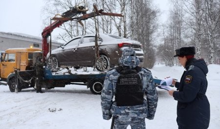 Арест автомобиля у архангелогородца мотивировал его к оплате долга