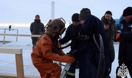 Завершился второй день Фестиваля водолазных профессий «Русский лёд-2026»