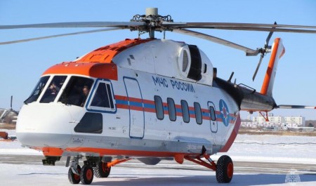 Новейший поисково-спасательный вертолет пополнил парк авиации МЧС России