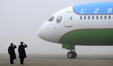 Пролетевший над Поморьем американский «Боинг» оказался самолетом главы Узбекистана