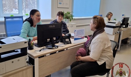 В Новодвинске вневедомственная охрана Росгвардии провела профориентационное мероприятие