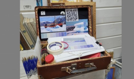 Первая «Экспедиция в чемодане» по следам художника-полярника Борисова состоялась в Котласе