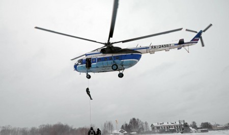 Под Архангельском начались тренировки лесных пожарных
