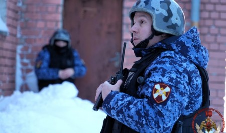 Северодвинский наряд Росгвардии по горячим следам задержал рецидивиста, подозреваемого в краже