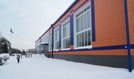 В Карпогорах продолжается развитие инфраструктуры школы №118