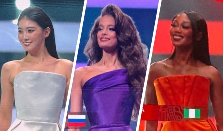 «Прощальное» письмо Пересильд, Zivert на сцене и полсотни красоток. Как звезды поддержали участниц конкурса «Мисс БРИКС»: фото «Прощальное» письмо Пересильд, Zivert на сцене и полсотни красоток. Как звезды поддержали участниц конкурса «Мисс БРИКС»: фото