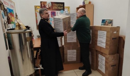 Добровольцы патриаршей гуммиссии благодарят приходы Архангельской митрополии за помощь