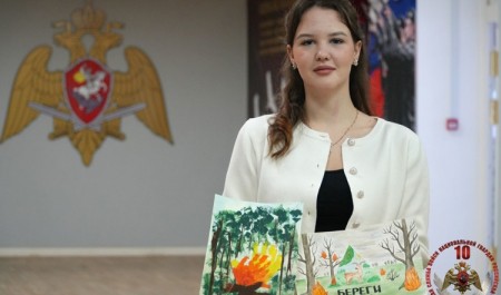 В Управлении Росгвардии по Архангельской области проходит конкурс детских рисунков «Стихия огня»