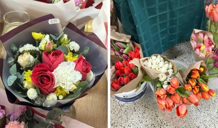 Одинокий тюльпан или пышный букет: посмотрели, сколько стоят цветы в Архангельске перед 8 марта