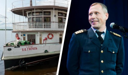 Не все про это знают: капитан рассказал, как старейший пароход-колесник «Гоголь» исполняет мечты