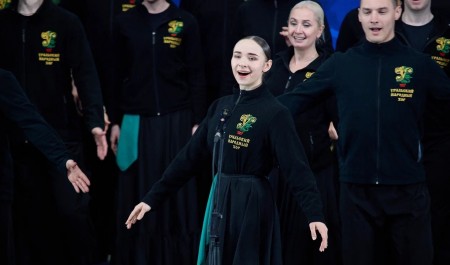 Уральский русский народный хор провел в Архангельске открытую репетицию