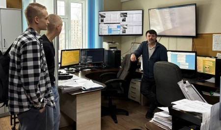 Студенты дорожной кафедры САФУ познакомились с деятельностью Архангельскавтодора