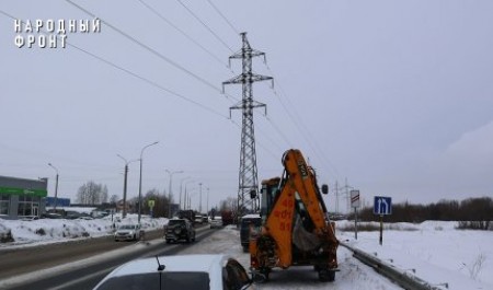 Водители Архангельска просят убрать “горлышко” на Окружном шоссе