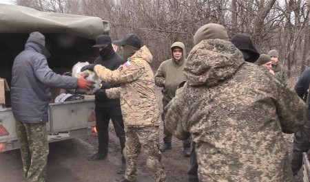 "Ангелы фронта" отправили из Архангельска гуманитарный конвой в Новороссию