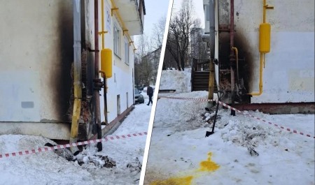 В многоквартирном доме загорелась газовая сеть: в Северодвинске перекрыли целый квартал